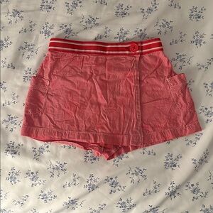 Vintage GAP Red Cargo Shorts Comfortable Casual Wear 12-18M